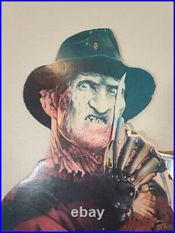 1986 Nightmare On Elm Street 2 Freddy's Revenge 6ft Standee Cardboard Cut Out