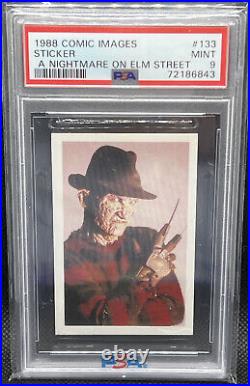 1988 Comic Images Nightmare on Elm Street Freddy Krueger #133 PSA 9 POP 1