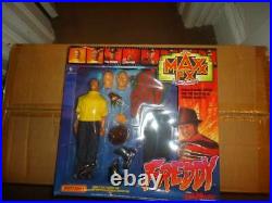 1989 Matchbox Maxx FX Freddy Krueger Nightmare on Elm Street Case Fresh AFA mint