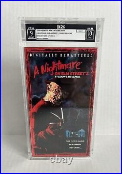 1999 Nightmare On Elm Street 2 Freddy's Revenge VHS IGS 9 Seal 10