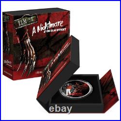 2022 A Nightmare on Elm Street 1oz Silver Coin