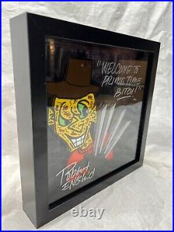 3D Pop Art FREDDY KRUEGER Nightmare on Elm Street - ROBERT ENGLUND SIGNED