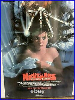 A NIGHTMARE ON ELM STREET 1985 Video Release Original Rolled Movie Poster