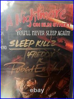 A NIGHTMARE ON ELM STREET #1 CGC 9.2 Signed By ROBERT ENGLUND! Freddy Krueger