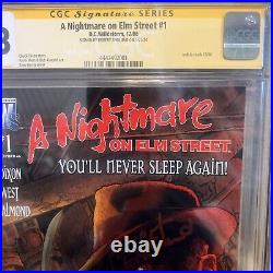 A NIGHTMARE ON ELM STREET #1 CGC 9.8 SS SIGNED BY ROBERT ENGLUND Freddy