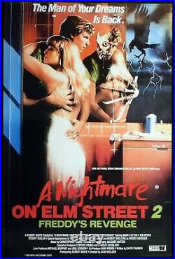 A NIGHTMARE ON ELM STREET Original One sheet Movie Poster ROLLED Wes Craven