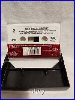 A NIGHTMARE ON ELM STREET Soundtrack Cassette Tape (1 Crack)