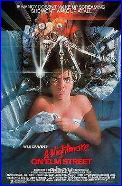 A Nightmare On Elm Street (1984) Original Movie Poster Tri-folded