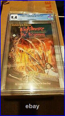 A Nightmare On Elm Street 1 CGC 9.4 NM Near Mint only 8 graded on total record