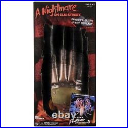 A Nightmare On Elm Street 3 Dream Warriors Freddy's Glove Prop Replica Neca 17+