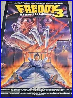 A Nightmare On Elm Street 3 Dream Warriors French Movie Poster Original 4763