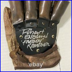 A Nightmare On Elm Street 3 Freddy Krueger Signed Autograph Glove Robert Englund