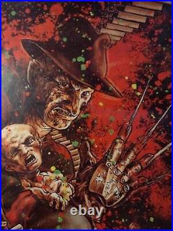 A Nightmare On Elm Street 5 Artwork By Nathan Thomas Milliner Signed 15/30 Rare