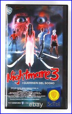 A Nightmare On Elm Street Complete Collection Rare VHS Tapes