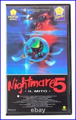 A Nightmare On Elm Street Complete Collection Rare VHS Tapes