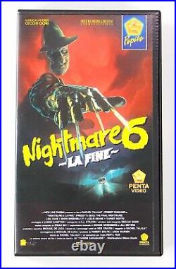 A Nightmare On Elm Street Complete Collection Rare VHS Tapes