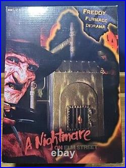 A Nightmare On Elm Street Freddy Furnace Diorama NECA