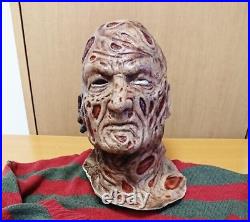 A Nightmare On Elm Street Mask SIGNED Freddy Krueger Movie studio Halloween F/S