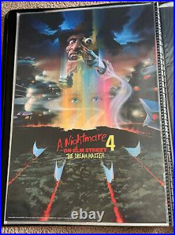 A Nightmare On Elm Street Mondo Bng Mathew Peak Numbered Poster