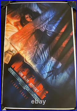 A Nightmare On Elm Street Movie Poster Art Print Freddy Krueger Wes Craven mondo