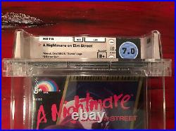 A Nightmare On Elm Street (Nintendo NES) WATA B+ 7.0 New Factory Sealed
