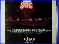 A Nightmare On Elm Street Original 1984 Poster Wes Craven