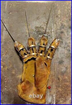 A Nightmare On Elm Street Real Freddy Krueger Metal Glove