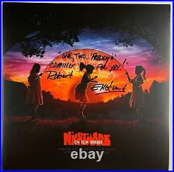 A Nightmare On Elm Street Robert Englund Signed Autograph Soundtrack Album Vinyl