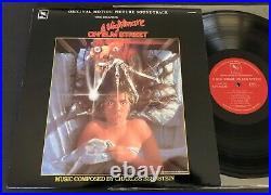 A Nightmare On Elm Street Soundtrack / Varese Sarabande 1984 Rare Horror Lp