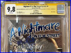 A Nightmare On Elm Street Special #1 CGC 9.8 Signed By Robert Englund +4 More