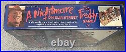 A Nightmare On Elm Street The Freddy Game Brand New Factory Sealed In Plastic