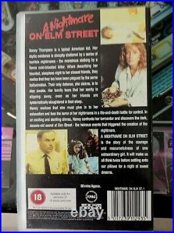 A Nightmare On Elm Street VHS