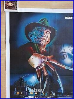A Nightmare on Elm Street -1984 Original Movie Poster, NM, Folled, SS, RARE
