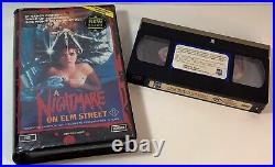 A Nightmare on Elm Street 1986 VHS Horror Graphic Uncut Version RARE CBS Video