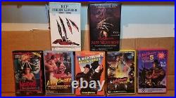 A Nightmare on Elm Street 1 7. VHS Horror Movies. G-VG