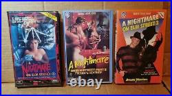 A Nightmare on Elm Street 1 7. VHS Horror Movies. G-VG
