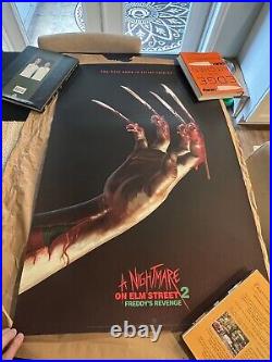 A Nightmare on Elm Street 2 Freddy's Revenge Mike Saputo Mondo Damaged Print