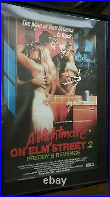 A Nightmare on Elm Street 2 MOVIE POSTER Australian Original 1985 One Sheet