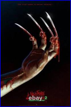 A Nightmare on Elm Street 2 Poster Art Screen Print by Mondo Artist Mike Saputo