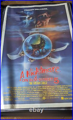 A Nightmare on Elm Street 5 The Dream Child One Sheet Poster 27 x 41