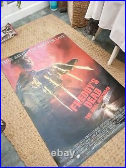 A Nightmare on Elm Street 6 Freddy's Dead Original Movie Poster 39'x27