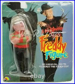 A Nightmare on Elm Street 8 Freddy Figure Squish'Em 1989 LJN Toys No. 5331 NRFP