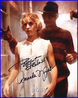 A Nightmare on Elm Street 8x10 photo signed by Robert Englund and Amanda Wyss