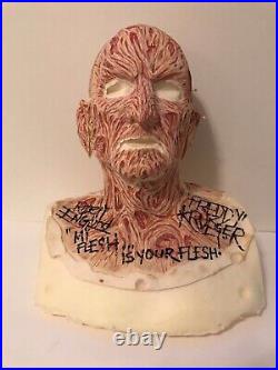 A Nightmare on Elm Street Freddy Krueger / Robert Englund Autographed Makeup