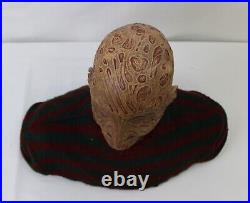 A Nightmare on Elm Street Freddy Krueger Talking Bust 2006 NECA with Hat