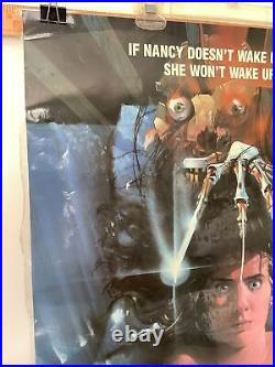 A Nightmare on Elm Street Movie Poster Wes Craven Home Videocassette 1985-36x24