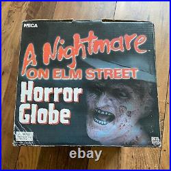 A Nightmare on Elm Street Neca Freddy Krueger Snow Globe 2003 Faulty