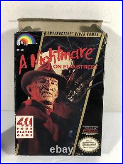 A Nightmare on Elm Street (Nintendo NES, 1990) COMPLETE CIB Authentic Tested