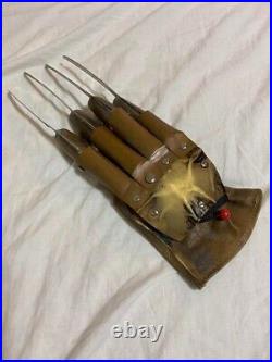 A Nightmare on Elm Street Part 2 Prop Replica Freddy Kreuger Glove Hand Made