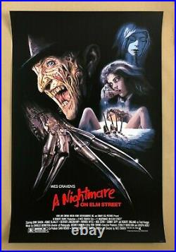 A Nightmare on Elm Street Screen Print by Enzo Sciotti NT Mondo Wes Craven